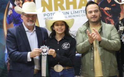 Histórico triple empate de campeones en NRHA International Reining Cup