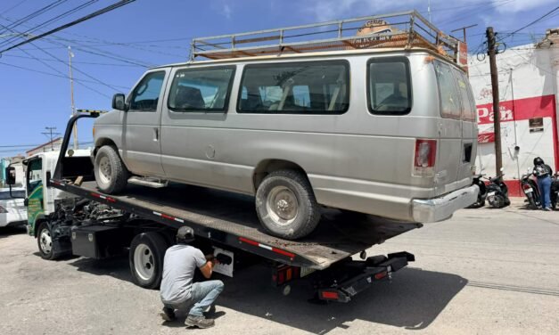 SCT RETIRA OCHO UNIDADES IRREGULARES DEL TRANSPORTE EN MATEHUALA