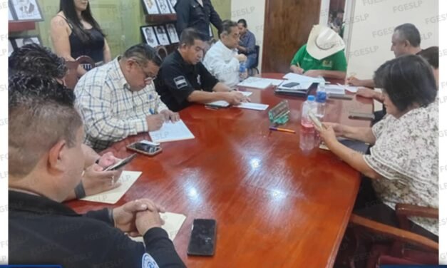 FISCALIA PARTICIPA EN LA VIGÉSIMA SESIÓN ORDINARIA DEL CONSEJO MUNICIPAL DE SEGURIDAD PÚBLICA