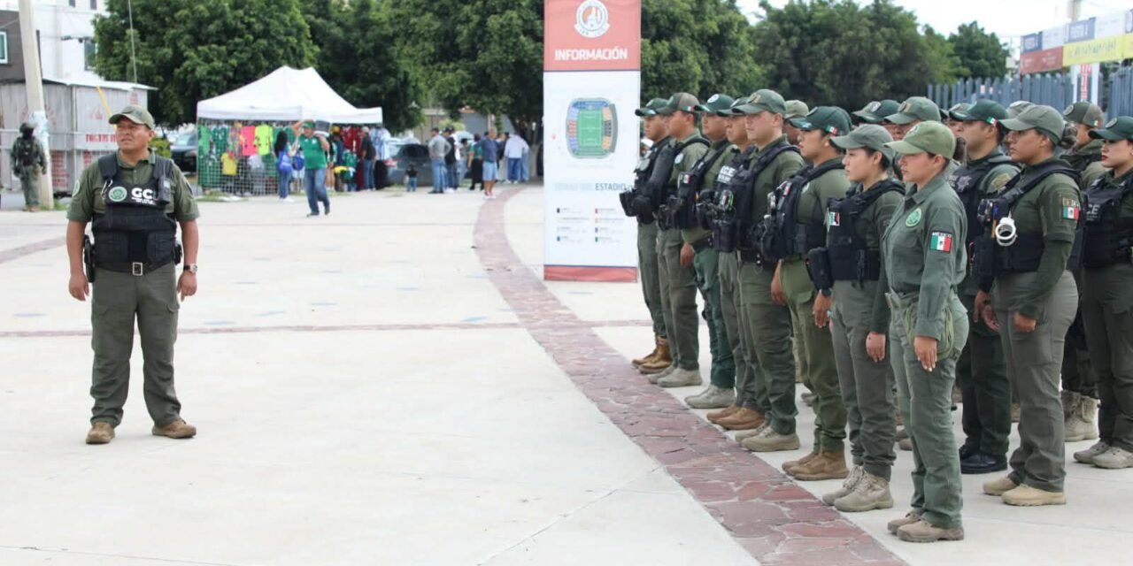 600 ELEMENTOS VIGILARÁN EL ATLÉTICO DE SAN LUIS CONTRA PACHUCA