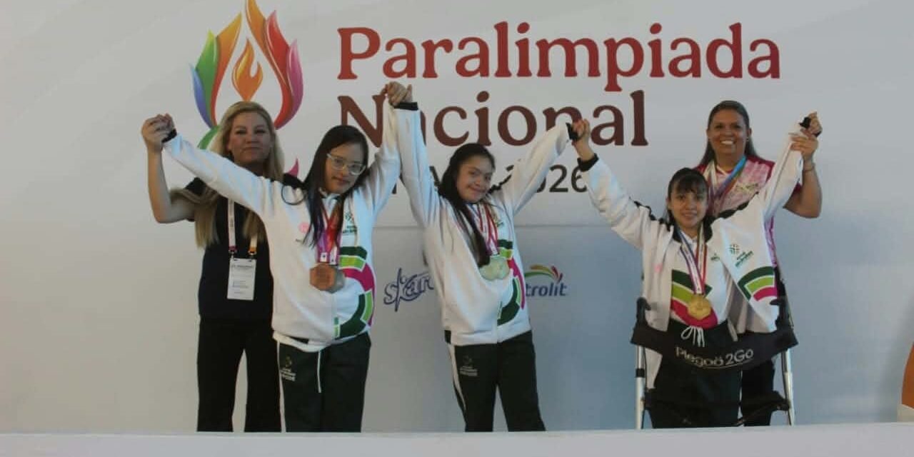 Delegación potosina de Paranatación termina con 36 medallas en la Paralímpiada