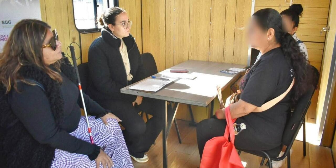 CJMÓVIL ACERCA JUSTICIA Y ATENCIÓN A MUJERES POTOSINAS
