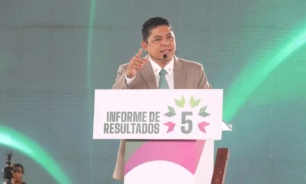 PVEM RECONOCE AVANCES PRESENTADOS POR RICARDO GALLARDO EN QUINTO INFORME