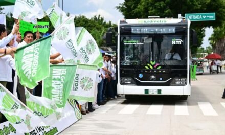 EL GOBERNADOR RICARDO GALLARDO ARRANCA LA NUEVA REDMETRO EN RIOVERDE