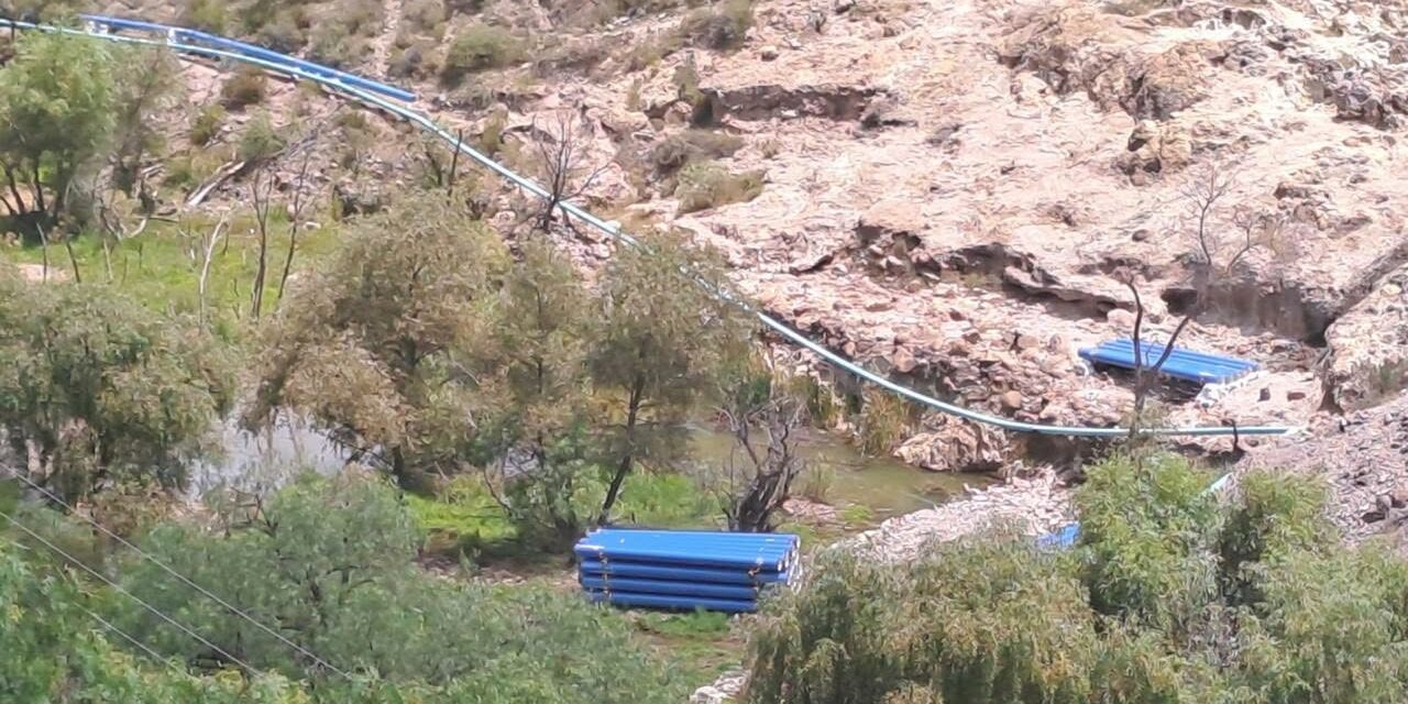 NUEVO ACUEDUCTO MEJORARÁ ABASTO DE AGUA EN LA ZONA METROPOLITANA