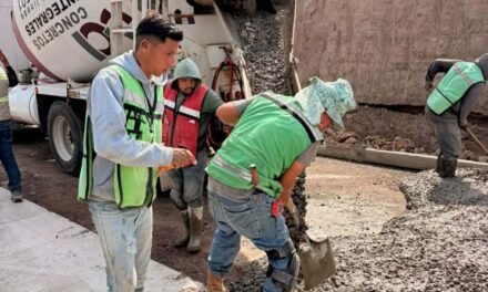 EL GOBIERNO DEL ESTADO AVANZA EN LA PAVIMENTACIÓN DEL RÍO SANTIAGO