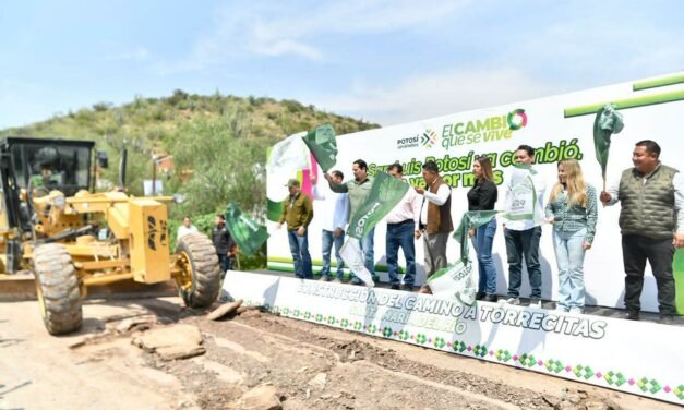 EL GOBERNADOR RICARDO GALLARDO HACE REALIDAD EL CAMINO A TORRECITAS, OBRA ESPERADA POR AÑOS