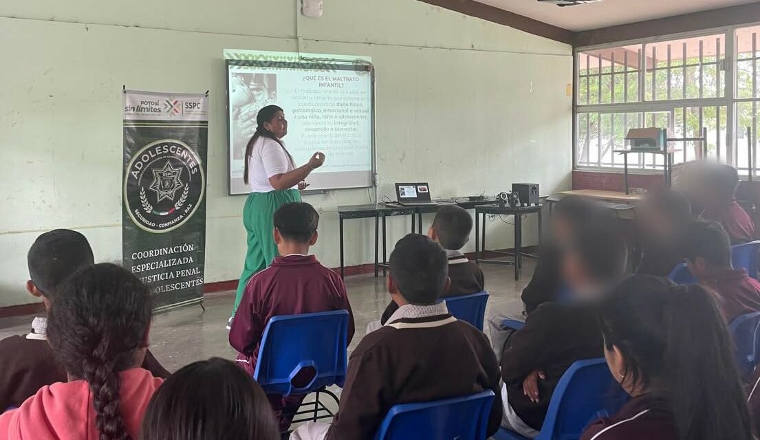 IMPULSA SSPC ACCIONES PARA PROTEGER A NIÑAS, NIÑOS Y ADOLESCENTES EN CENTROS EDUCATIVOS