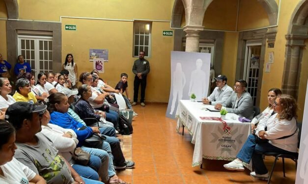 SAN LUIS POTOSÍ AVANZA EN LA CREACIÓN DE MEMORIAL PARA VÍCTIMAS DE DESAPARICIÓN