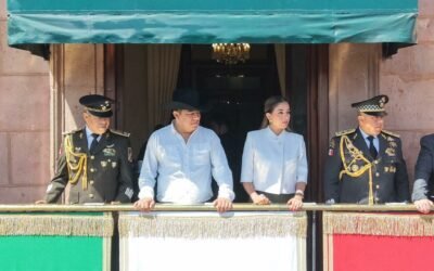 EL GOBERNADOR RICARDO GALLARDO ENCABEZA DESFILE CÍVICO-MILITAR Y ENALTECE EL ORGULLO DE SER MEXICANOS