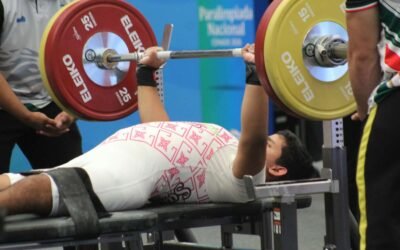 Eduardo Ponce conquistó doble medalla de oro en la Paralimpiada Nacional