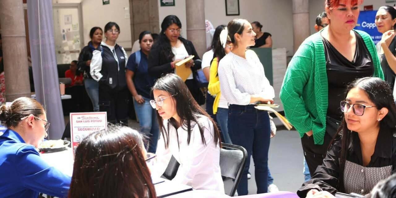 GOBIERNO DEL ESTADO ACERCA MÁS OPORTUNIDADES DE EMPLEO A MUJERES POTOSINAS