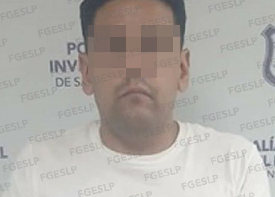 FISCALÍA POTOSINA APREHENDE A PROBABLE RESPONSABLE DE ROBO CALIFICADO