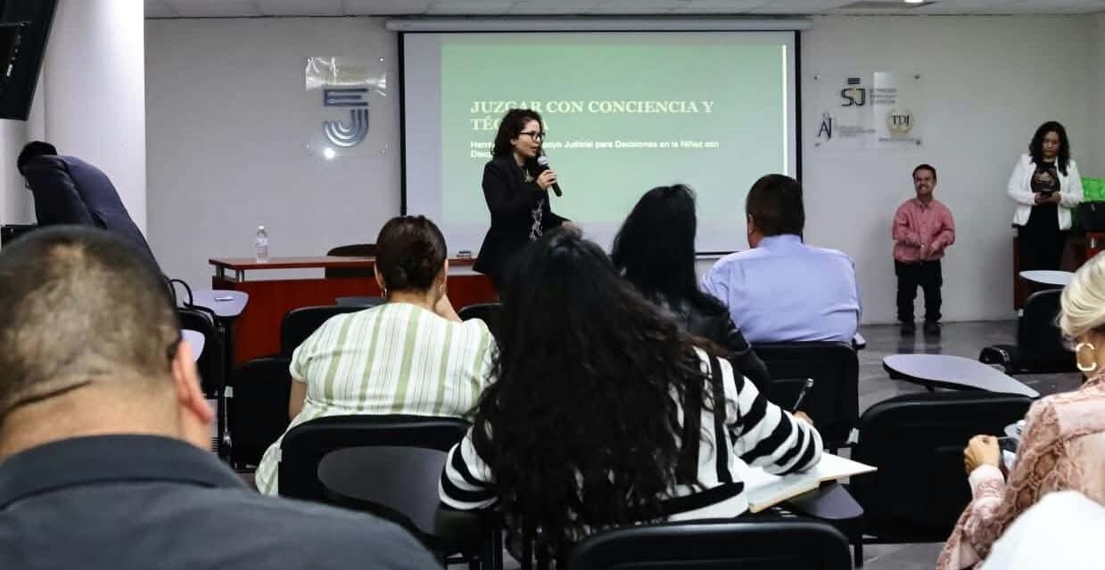 GOBIERNO DEL CAMBIO CAPACITA A PERSONAL JUDICIAL EN JUSTICIA INCLUSIVA PARA LA INFANCIA