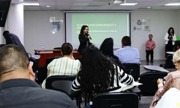 GOBIERNO DEL CAMBIO CAPACITA A PERSONAL JUDICIAL EN JUSTICIA INCLUSIVA PARA LA INFANCIA