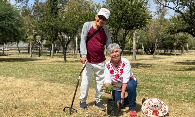 PERSONAS ADULTAS MAYORES DEJAN UN LEGADO VERDE EN EL PARQUE TANGAMANGA I