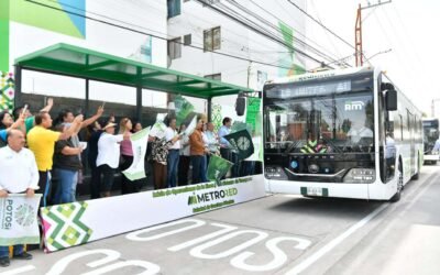 EL GOBERNADOR RICARDO GALLARDO PONE EN MARCHA LÍNEA 5 DE REDMETRO EN SOLEDAD DE GRACIANO SÁNCHEZ