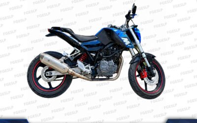 FISCALÍA POTOSINA ASEGURA MOTOCICLETA RELACIONADA CON UNA INVESTIGACIÓN POR PROBABLE FRAUDE