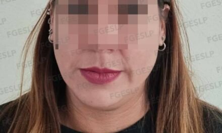 FISCALÍA CAPTURA A SEÑALADA POR HOMICIDIO CALIFICADO EN LA CAPITAL POTOSINA