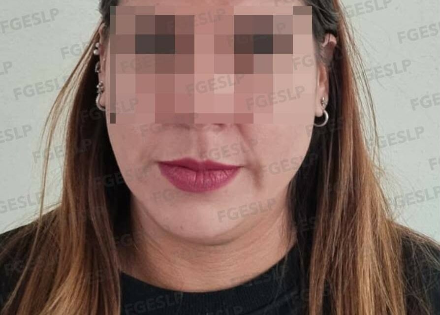 FISCALÍA CAPTURA A SEÑALADA POR HOMICIDIO CALIFICADO EN LA CAPITAL POTOSINA