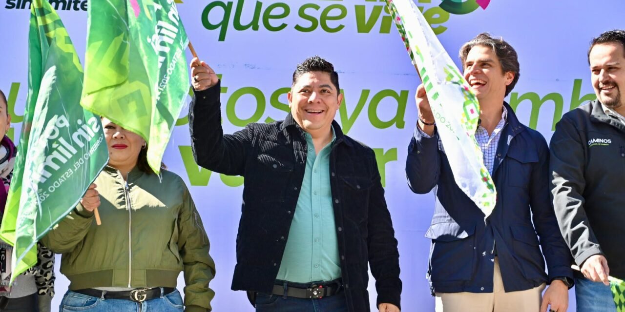 EL GOBERNADOR RICARDO GALLARDO TIENE COMO PRIORIDAD MÁS OBRAS Y PROGRAMAS SOCIALES