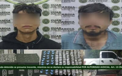 GUARDIA CIVIL ESTATAL MANTIENE OPERATIVOS Y ARROJA RESULTADOS EN LA CAPITAL
