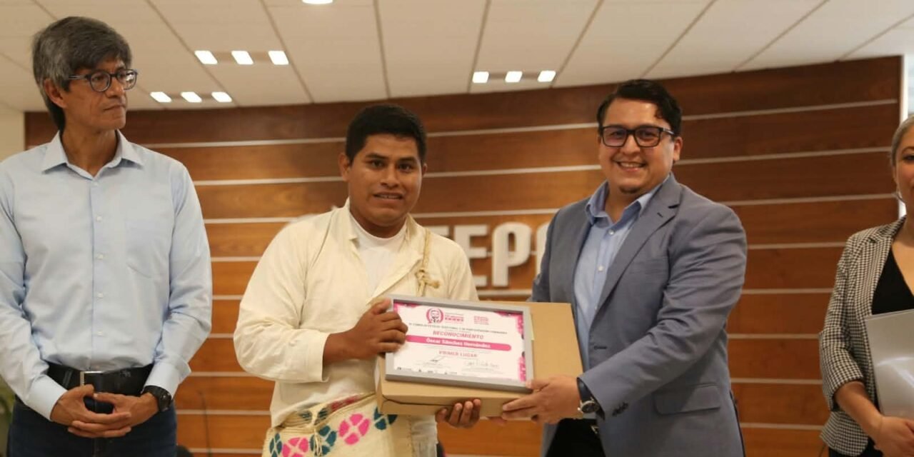 Oscar Sánchez Hernández representará a San Luis Potosí en concurso de oratoria en Chiapas