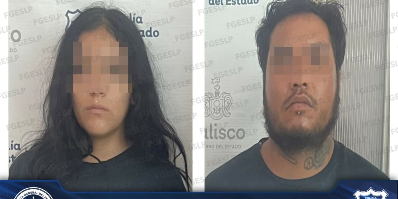FISCALÍA POTOSINA CAPTURA A PAREJA SEÑALADA DE TENTATIVA DE FEMINICIDIO