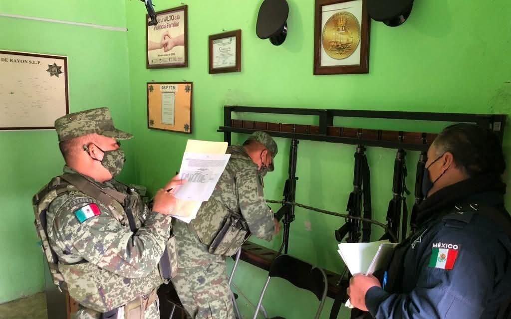 SSPC PROMUEVE LINEAMIENTOS EN POLICÍAS MUNICIPALES CON PASES DE REVISTA