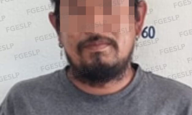FISCALÍA POTOSINA CUMPLIMENTA ORDEN DE APREHENSIÓN POR AGRESIÓN SEXUAL