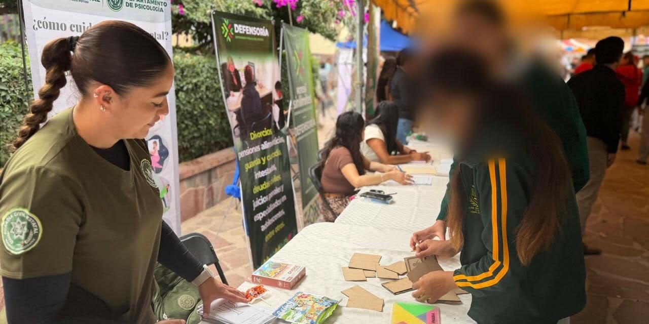 FERIA DE SEGURIDAD ACERCA SERVICIOS Y PREVENCIÓN A TIERRA NUEVA