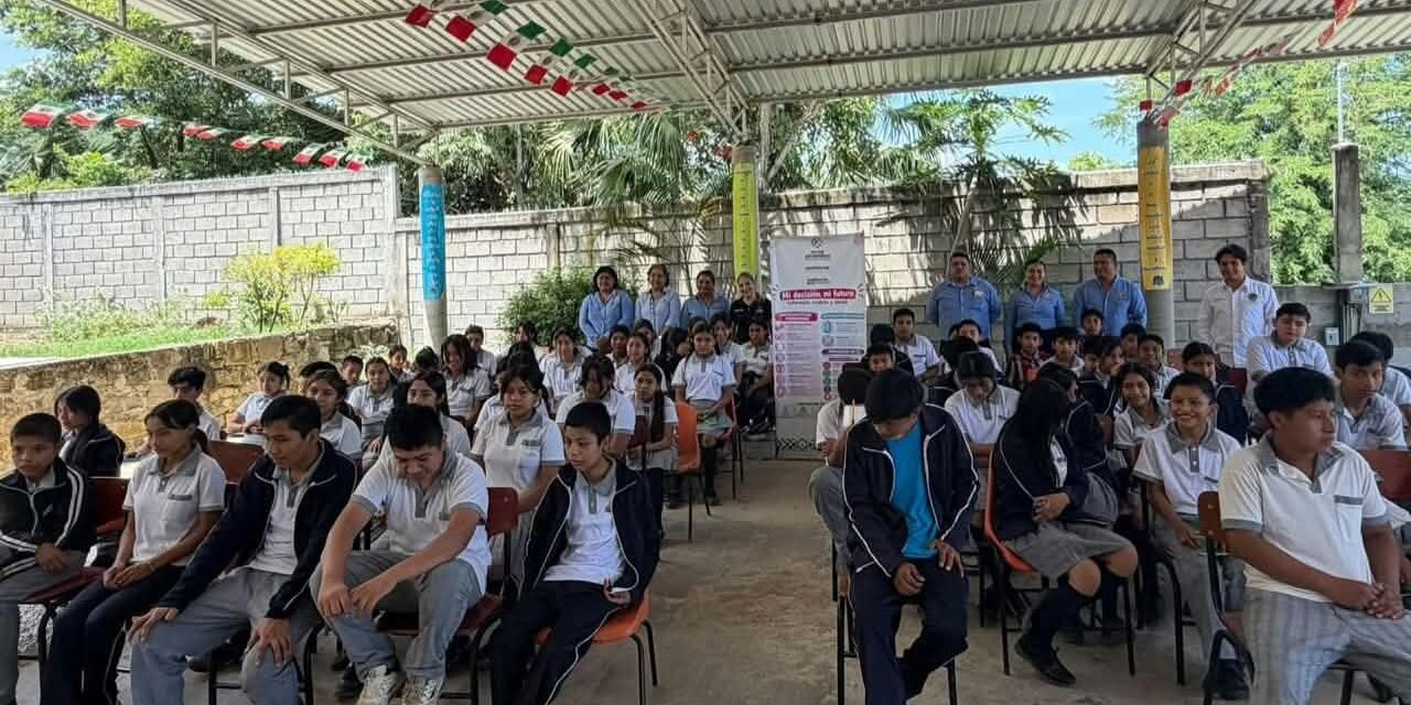 INPOJUVE LLEVA PREVENCIÓN DEL EMBARAZO A MÁS DE 500 JÓVENES DE LA HUASTECA