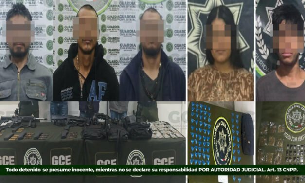 GUARDIA CIVIL ESTATAL REFUERZA ACCIONES EN LAS CUATRO REGIONES
