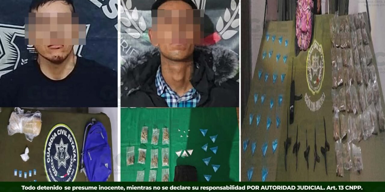 GUARDIA CIVIL ESTATAL REFUERZA LA SEGURIDAD CON ACCIONES EN TRES MUNICIPIOS
