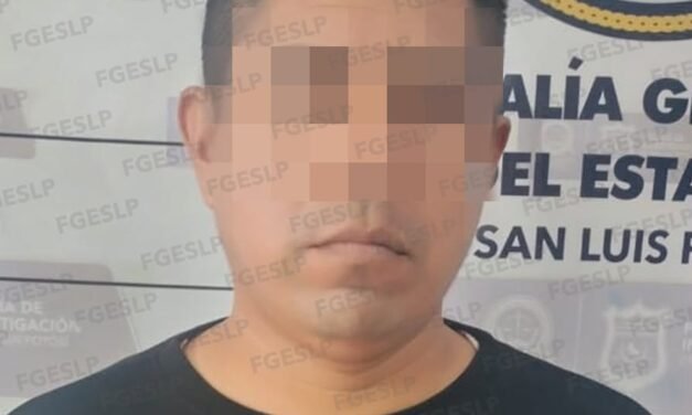 FISCALÍA POTOSINA CAPTURA A SATURNINO “N”, SEÑALADO POR ABUSO SEXUAL CALIFICADO