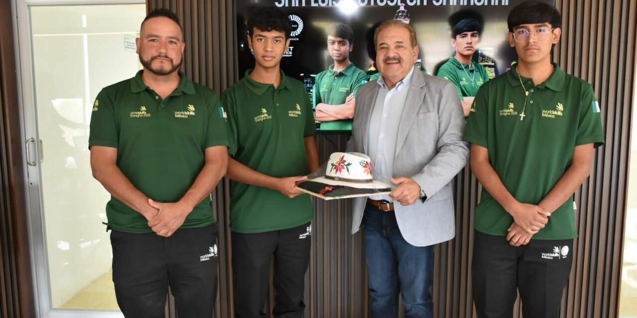 TALENTO POTOSINO REPRESENTARÁ A MÉXICO EN WORLDSKILLS SHANGHAI 2026