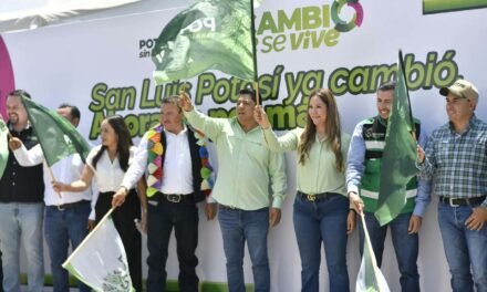 CON EL GOBERNADOR RICARDO GALLARDO SIGUE EL CAMBIO EN EL MUNICIPIO DE MOCTEZUMA
