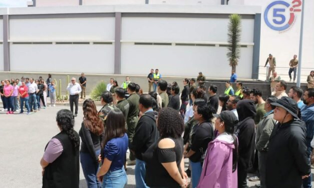GOBIERNO ESTATAL FORTALECE LA PREVENCIÓN Y CAPACIDAD DE RESPUESTA CON SIMULACRO NACIONAL 2026