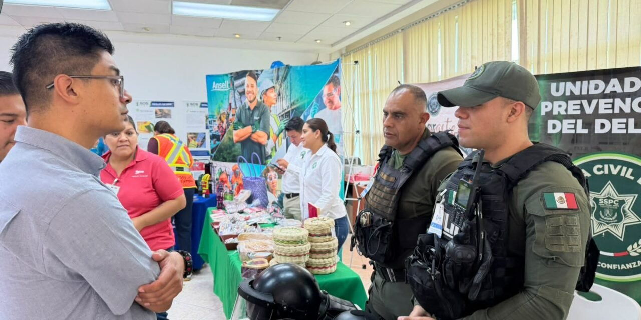 SSPC LLEVA PREVENCIÓN Y PROXIMIDAD A TRABAJADORES DE LA ZONA INDUSTRIAL