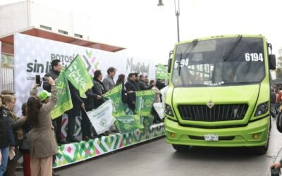 EL GOBERNADOR RICARDO GALLARDO TERMINA CON EL REZAGO DEL TRANSPORTE PÚBLICO EN SLP