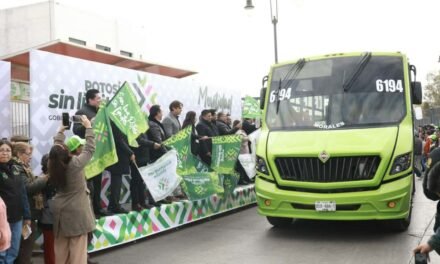 EL GOBERNADOR RICARDO GALLARDO TERMINA CON EL REZAGO DEL TRANSPORTE PÚBLICO EN SLP