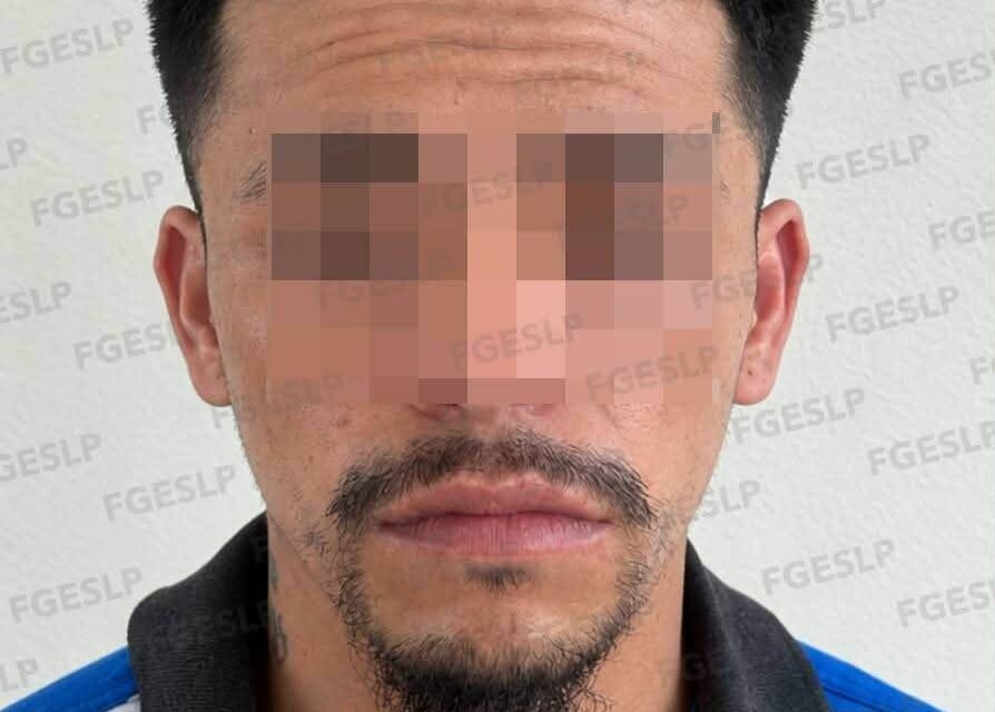 FISCALÍA POTOSINA CAPTURA A INDIVIDUO BUSCADO EN ZACATECAS POR VIOLACIÓN EQUIPARADA