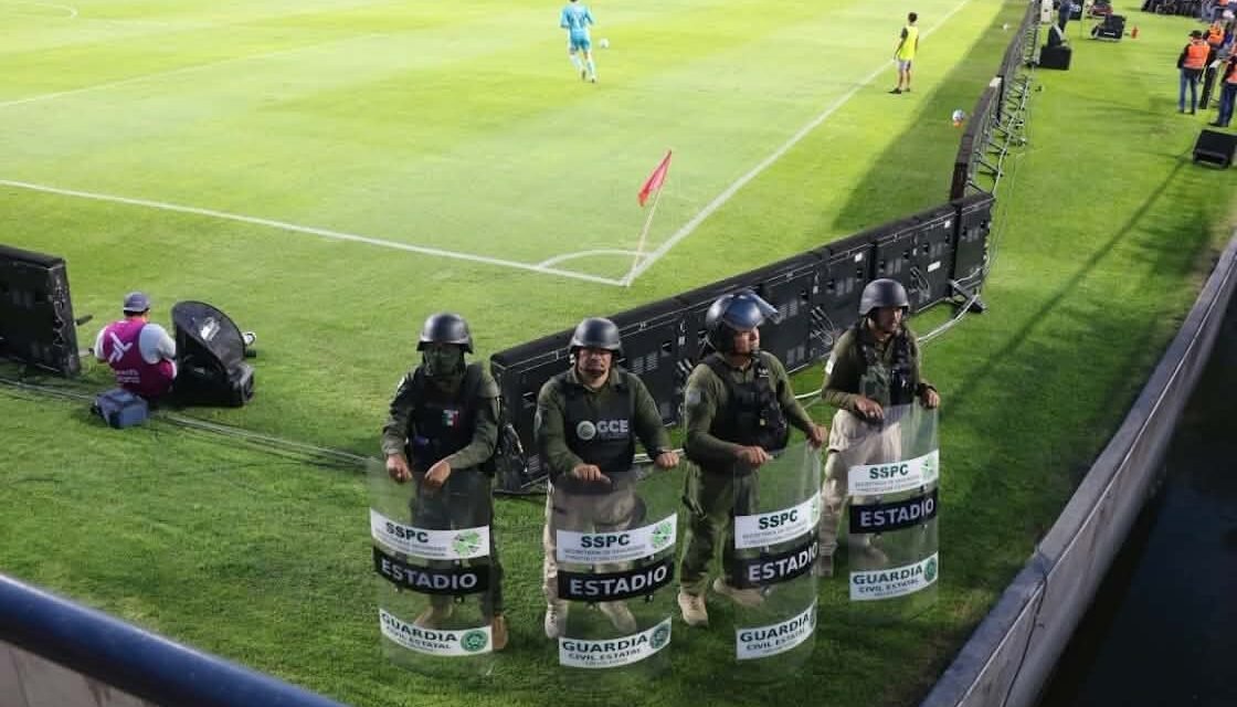 MÁS DE 900 ELEMENTOS EN OPERATIVO ESTADIO SEGURO PARA EL ATLÉTICO DE SAN LUIS CONTRA QUERÉTARO