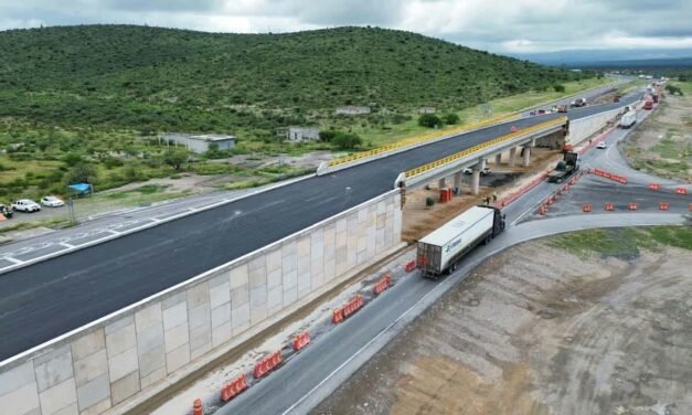 AUTOPISTA SAN LUIS–MATEHUALA EN LA RECTA FINAL DE SU CONSTRUCCIÓN: GOBERNADOR RICARDO GALLARDO