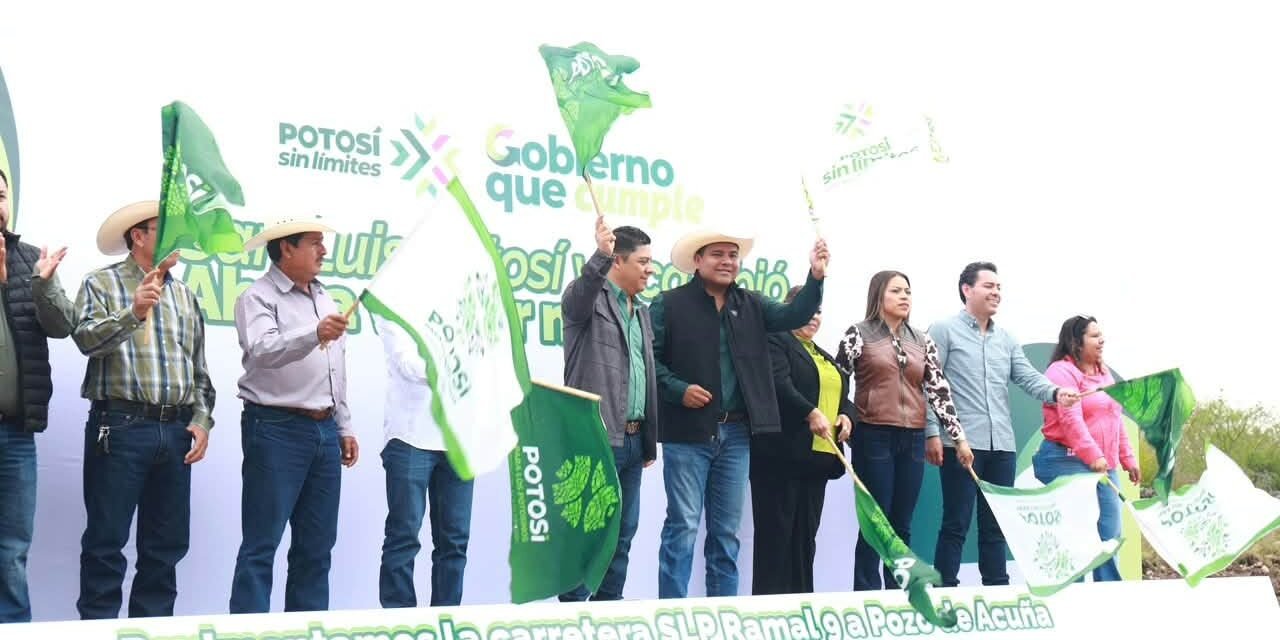 EL GOBERNADOR RICARDO GALLARDO LLEVA EL CAMBIO EN LA CONECTIVIDAD DEL MUNICIPIO DE GUADALCÁZAR