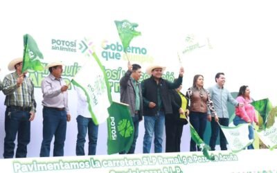 EL GOBERNADOR RICARDO GALLARDO LLEVA EL CAMBIO EN LA CONECTIVIDAD DEL MUNICIPIO DE GUADALCÁZAR