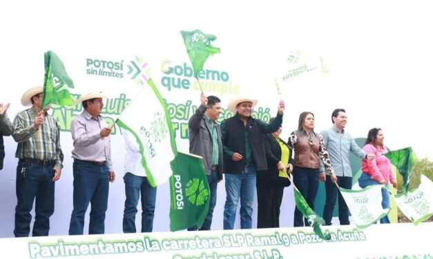 EL GOBERNADOR RICARDO GALLARDO LLEVA EL CAMBIO EN LA CONECTIVIDAD DEL MUNICIPIO DE GUADALCÁZAR