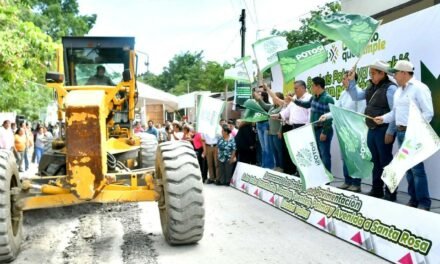 EL GOBERNADOR RICARDO GALLARDO ARRANCA REHABILITACIÓN DE CINCO CALLES Y ENTREGA NUEVA VIALIDAD EN CIUDAD VALLES