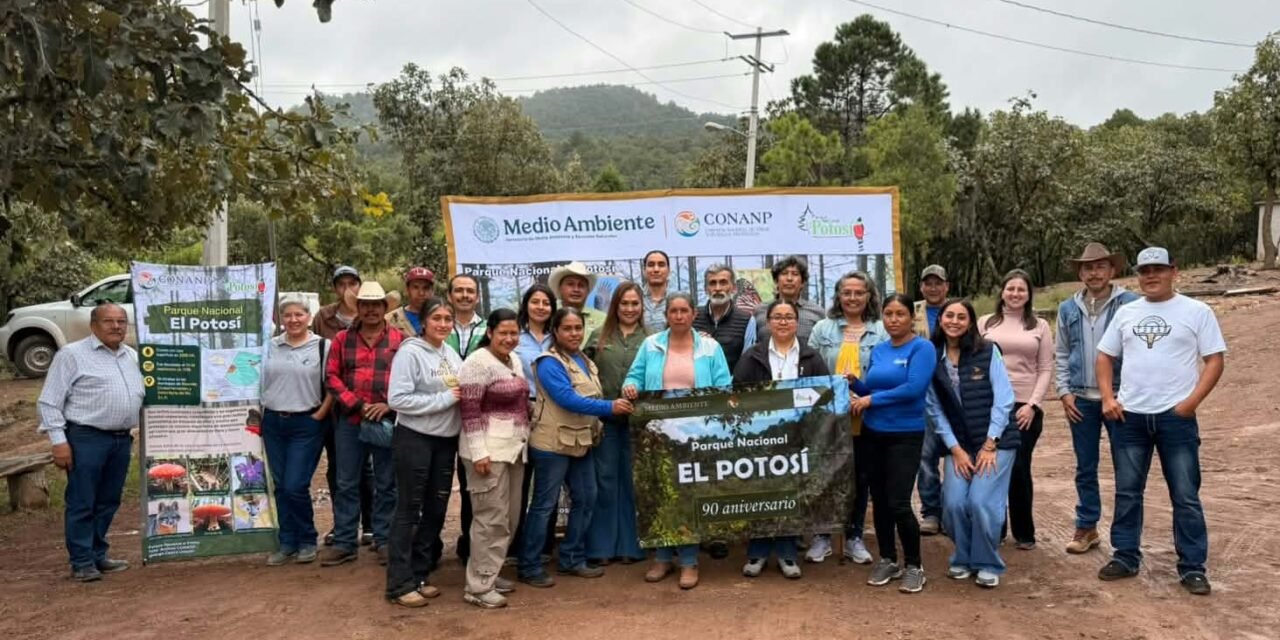 TRES NIVELES DE GOBIERNO COORDINAN ACCIONES PARA CONSERVAR EL PARQUE NACIONAL EL POTOSÍ