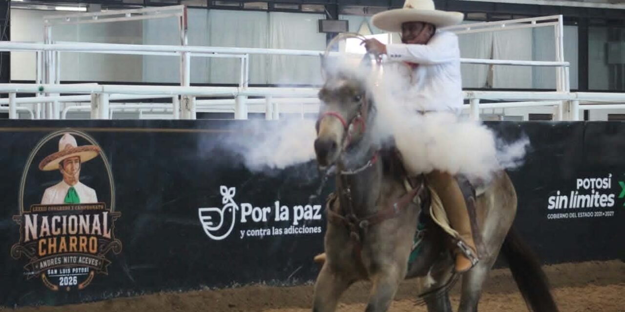 Continúa la eliminatoria AA en el LXXXII Campeonato Charro San Luis Potosí